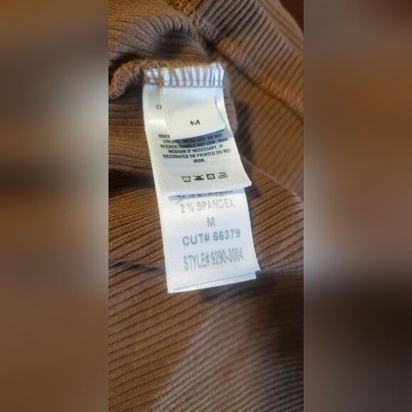 Citizens of Humanity Parie Twist Top Brown Neutral Blouse Women’s Size M - Picture 11 of 13